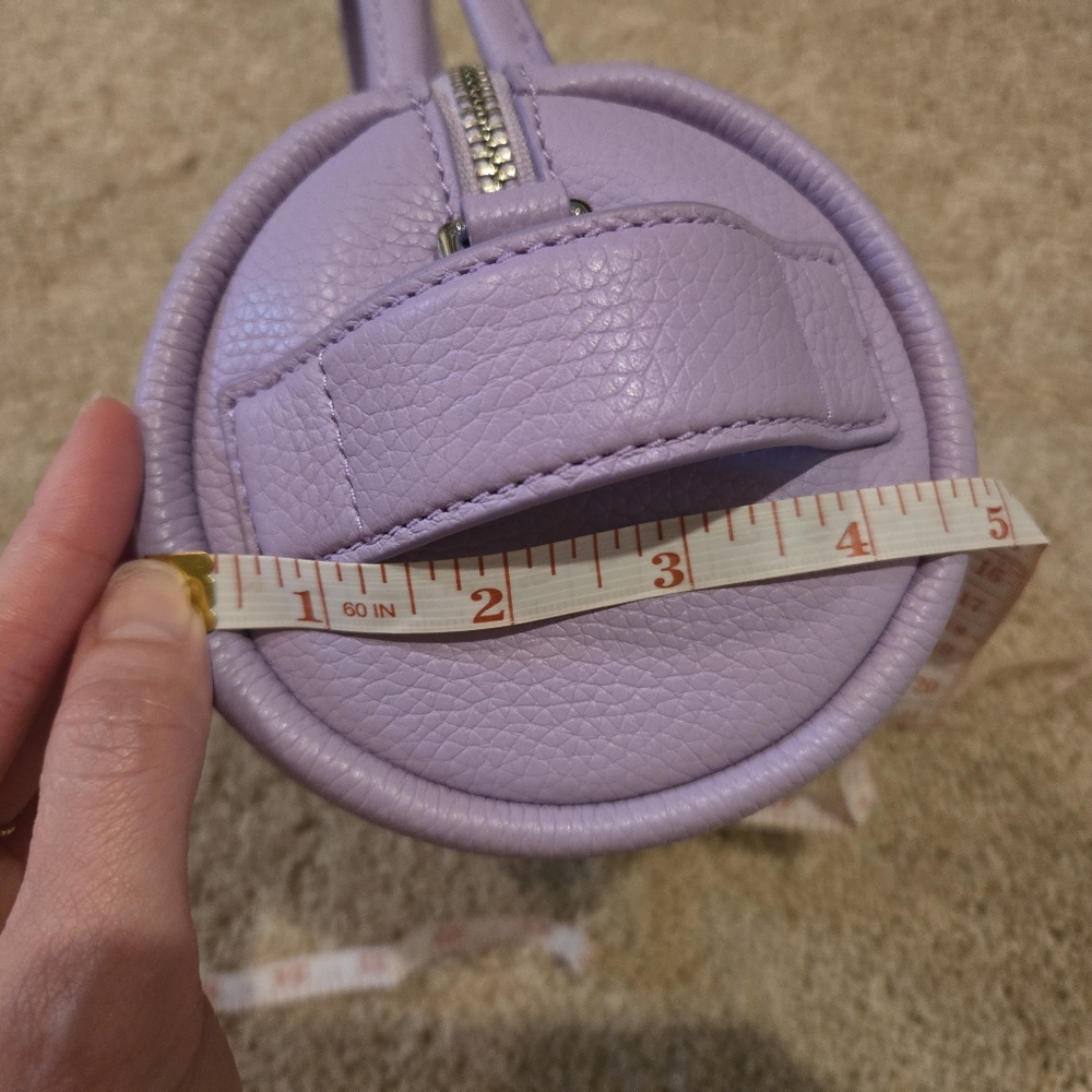 Marc Jacobs Purple Mini Duffle Bag with Structured Design - Picture 6 of 6